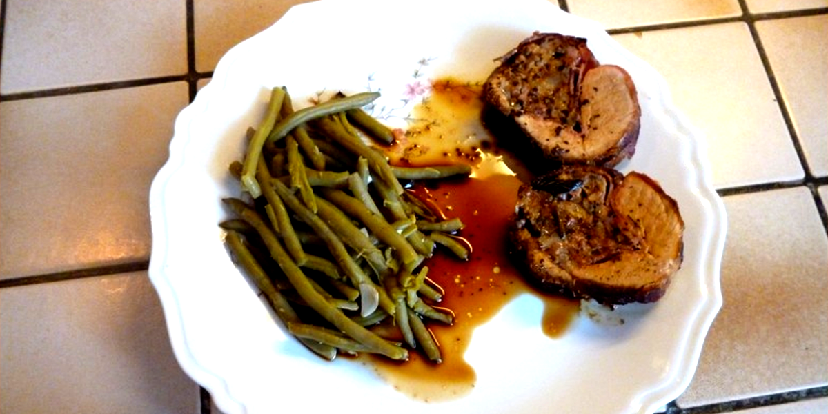 Filet porc farci noilly prat